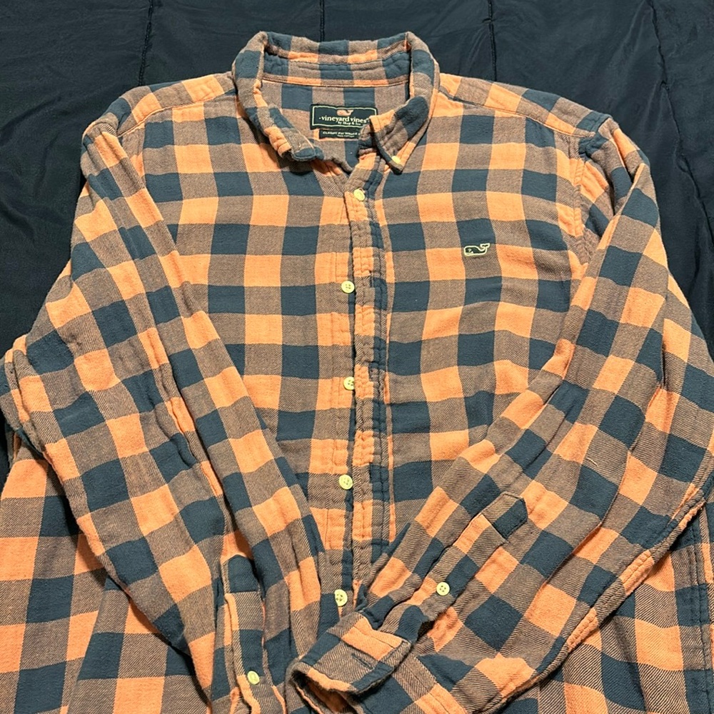 Vineyard Vines Flannel Button Down shirt XXL
